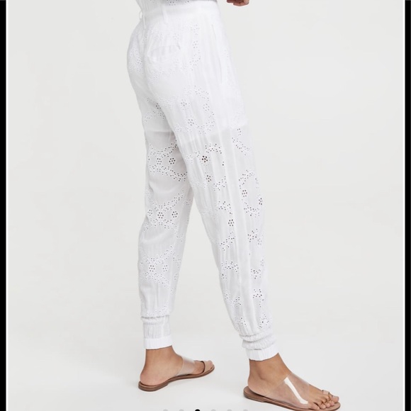 Young fabulous & broke eyelet lace drawstring pant - Picture 4 of 16